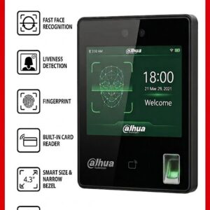 FACE RÉCOGNITION ACCESS CONTROLLER DAHUA