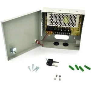 Boîtier d'alimentation 4CH CCTV