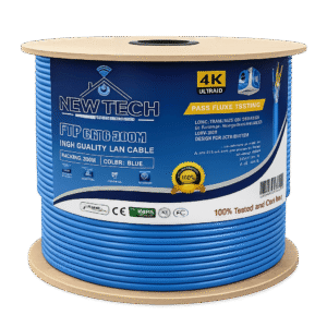 Cable ftp Cat6 NEWTECH 23Awg LSZH BLEU CCA